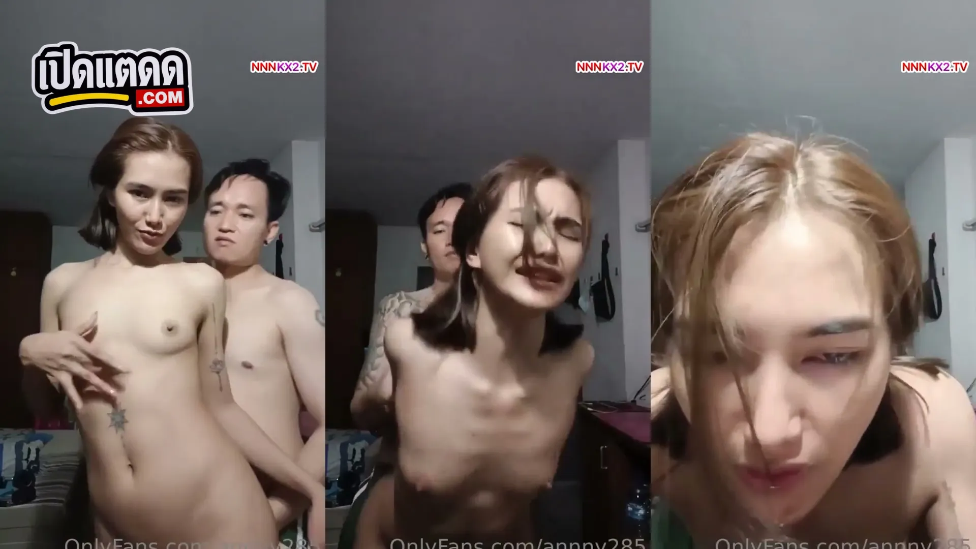 คลิปxxx ลีลาโครตดีร่อนเอวซอยหีหลังเมาแล้วเงี่ยน เย็ดกับหนุ่มรอยสัก Onlyfans annny285 น้องแอนนี่
