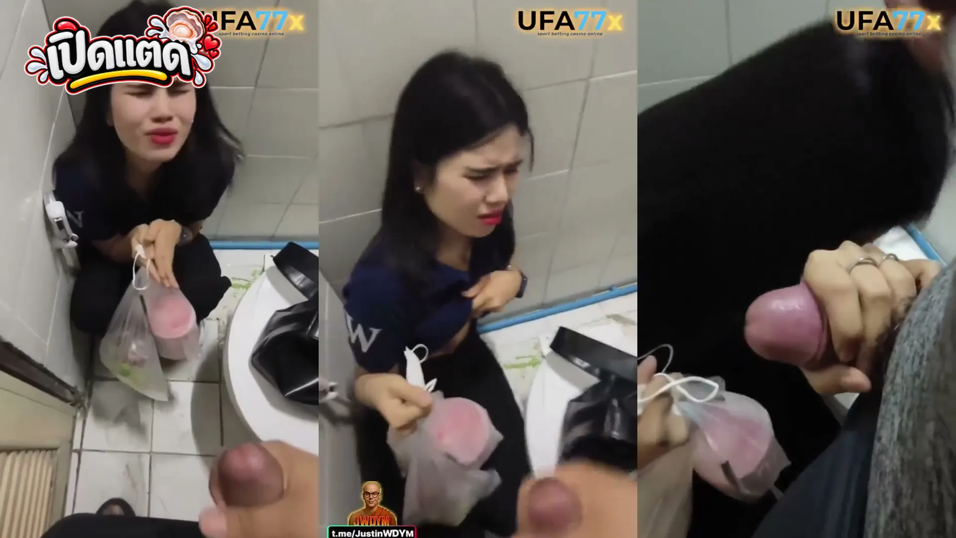 คลิปโป๊ ไอ้แบงค์ตามทวงหนี้ ไม่ได้เงินจัดโม๊กควยขัดดอก ไม่มีเงินจ่าย